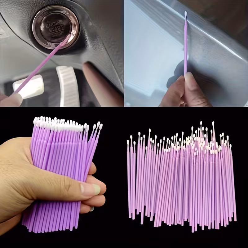 Disposable Mini Cleaning Brushes – 100 pcs
